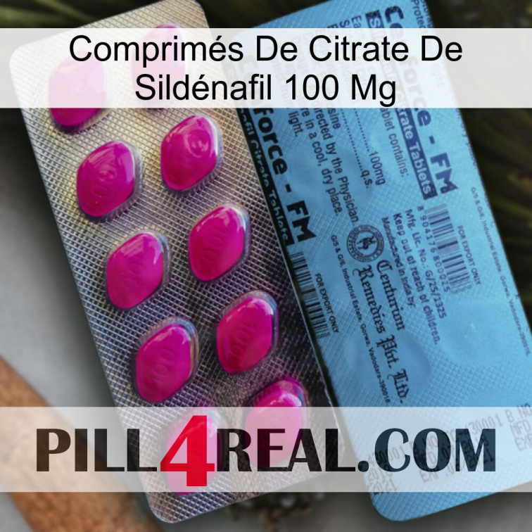 Comprimés De Citrate De Sildénafil 100 Mg 35